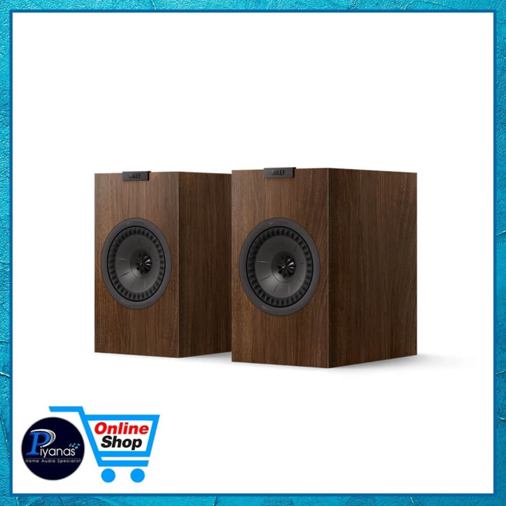 ลำโพงบุ๊คเชล์ฟ KEF : Q-1 META (WALNUT)